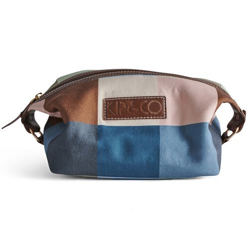 Kip&Co Woodlands Tartan Toiletry Bag